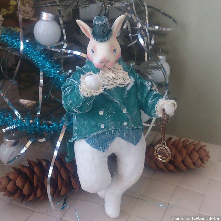 Знакомство с елочными ватными игрушками