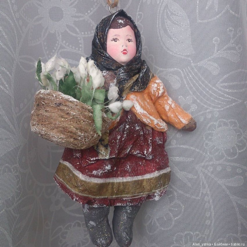 Знакомство с елочными ватными игрушками (фото 2)