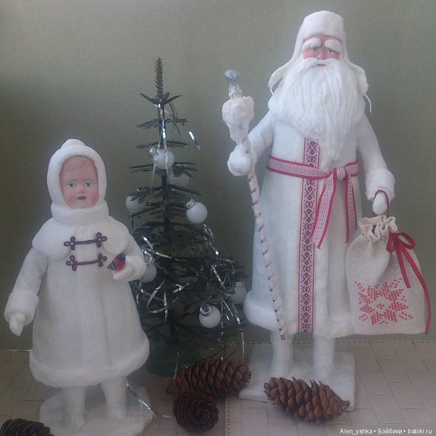 Знакомство с елочными ватными игрушками (фото 10)