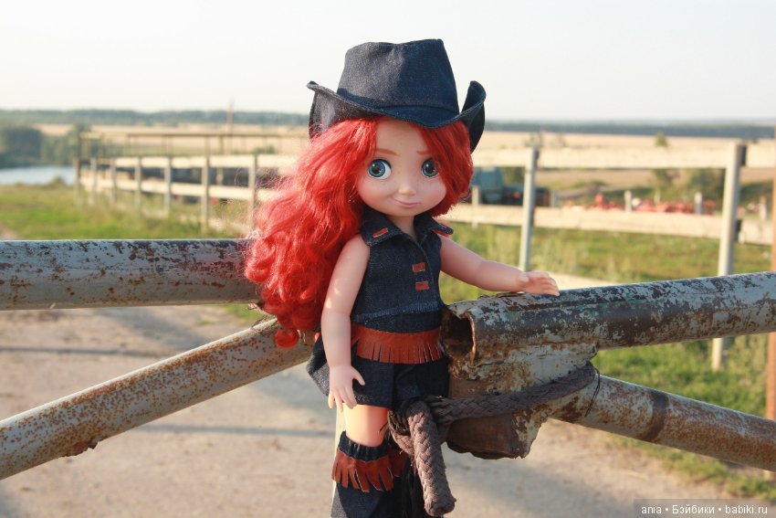 Ковбойский костюм для кукол Disney Animators, автор Марины Быковой (фото 6)