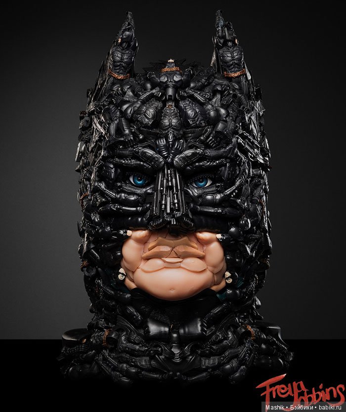 Человекоподобные фигуры из старых кукол от Фрейе Джоббинс (фото 4)