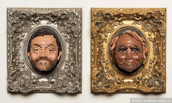 Человекоподобные фигуры из старых кукол от Фрейе Джоббинс (фото 9)