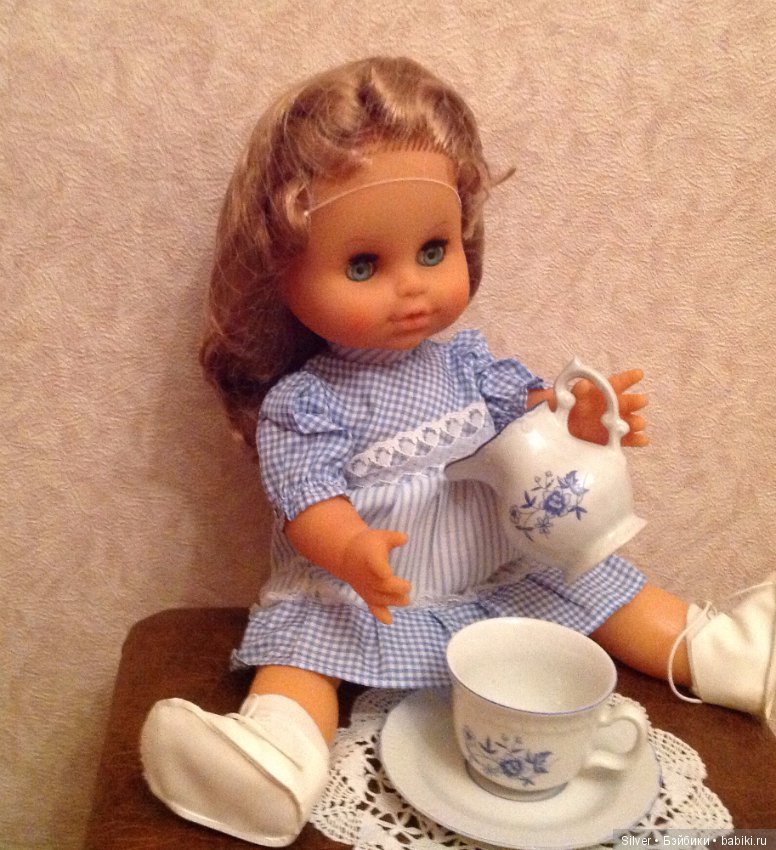 Помогите опознать куклу 42 см и сервиз (фото 6)