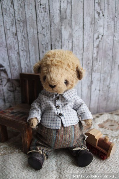 Кирюша — Авторские мишки Тедди и друзья: фото (фото 8)