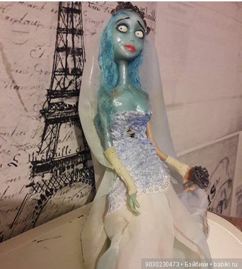 Эмили... Труп Невесты — Домашние фото авторских игрушек: Тедди (фото 2)