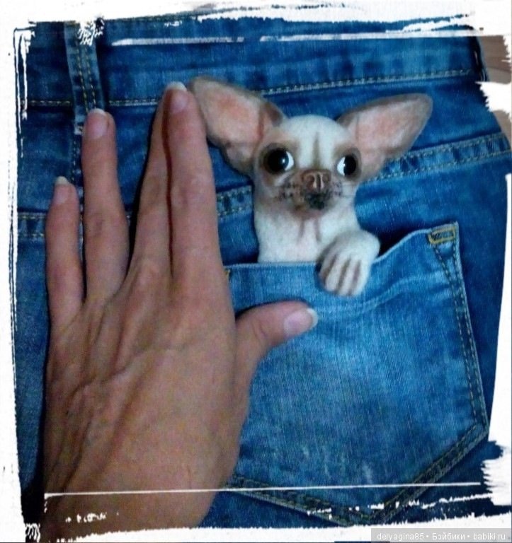 Чихоброшь — Валяные игрушки из шерсти: сухое валяние