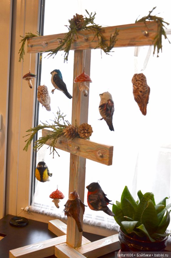 Елочные игрушки из ваты — Ватные игрушки на елку: ретро