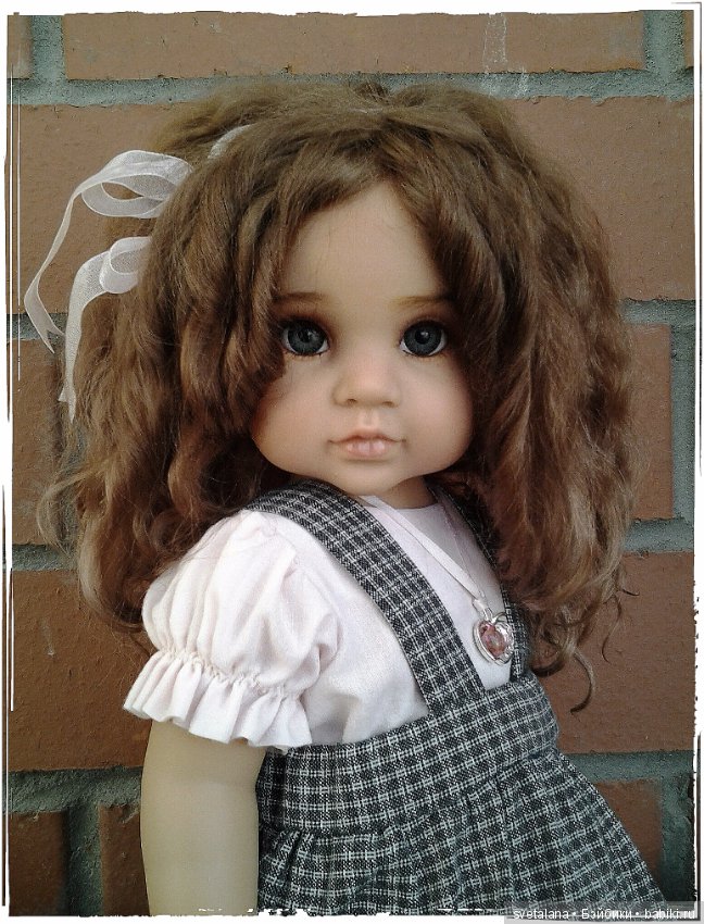 Паулина. ООАК куклы Gotz — ООАК и кастом кукол Gotz (Готц): перерисовка (фото 10)