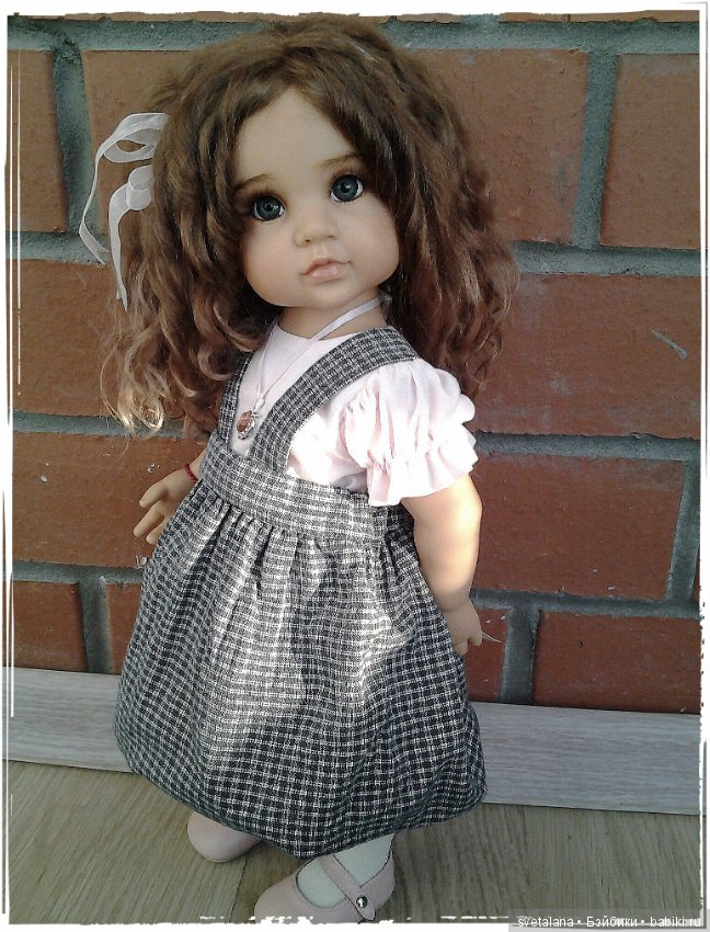 Паулина. ООАК куклы Gotz — ООАК и кастом кукол Gotz (Готц): перерисовка (фото 8)