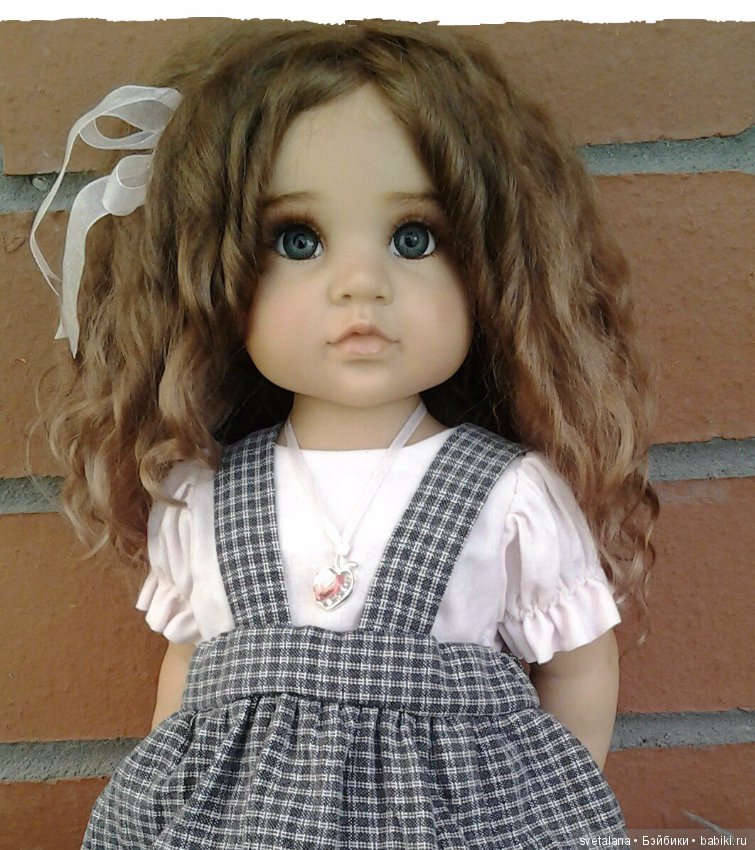 Паулина. ООАК куклы Gotz — ООАК и кастом кукол Gotz (Готц): перерисовка (фото 4)