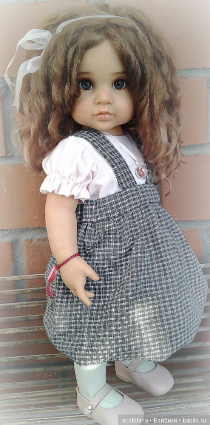 Паулина. ООАК куклы Gotz — ООАК и кастом кукол Gotz (Готц): перерисовка (фото 5)
