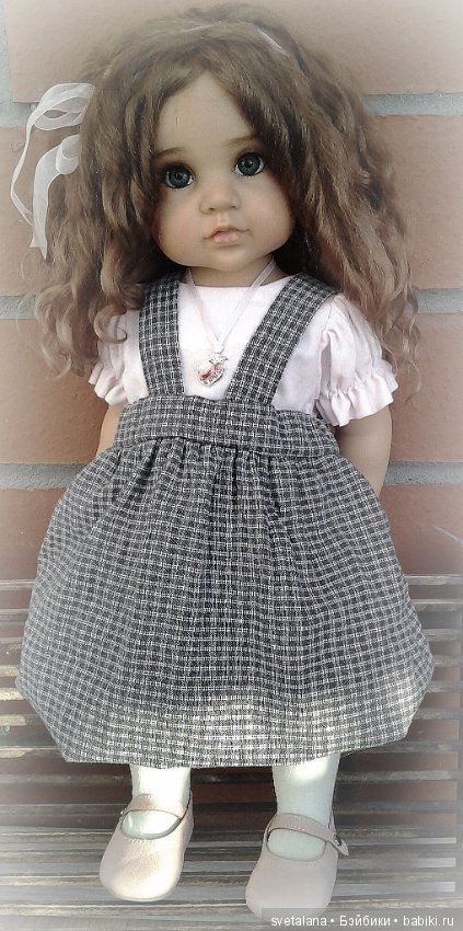 Паулина. ООАК куклы Gotz — ООАК и кастом кукол Gotz (Готц): перерисовка (фото 6)