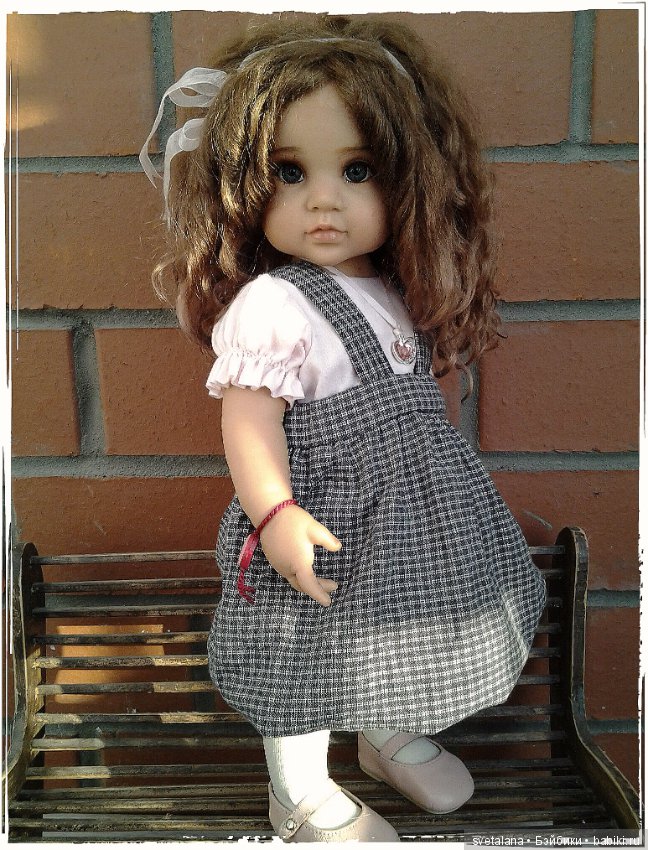 Паулина. ООАК куклы Gotz — ООАК и кастом кукол Gotz (Готц): перерисовка (фото 7)