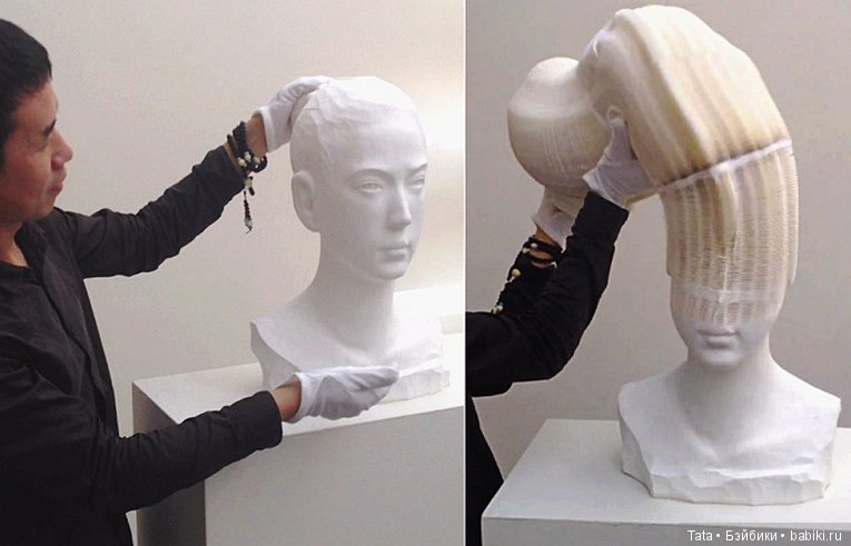 Гибкие бумажные скульптуры от Li Hongbo, Ли Хунбо (фото 6)