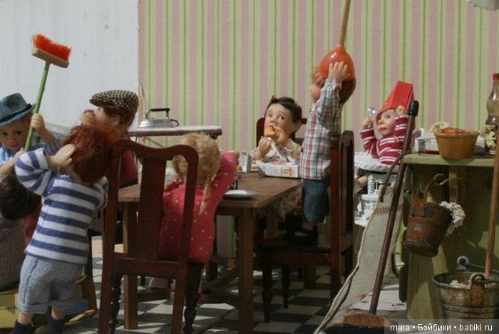 Детишки. Авторские куколки от Catherine Muniere (фото 2)