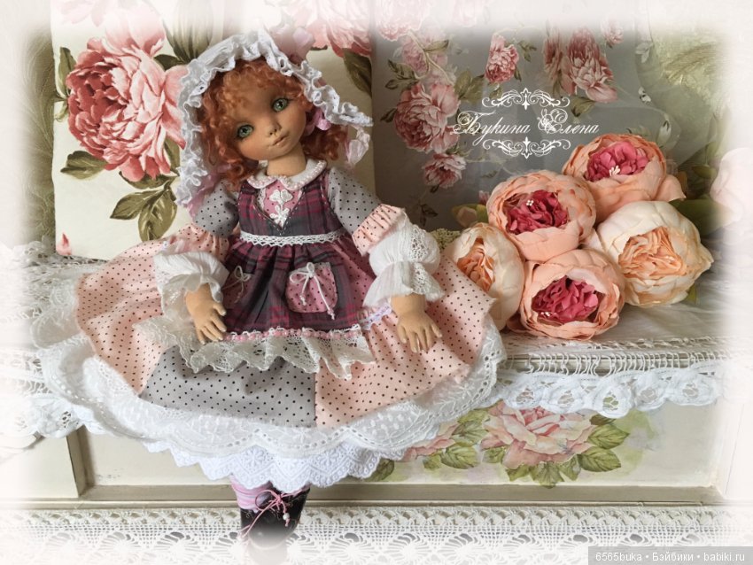 Симочка, коллекционная авторская текстильная кукла