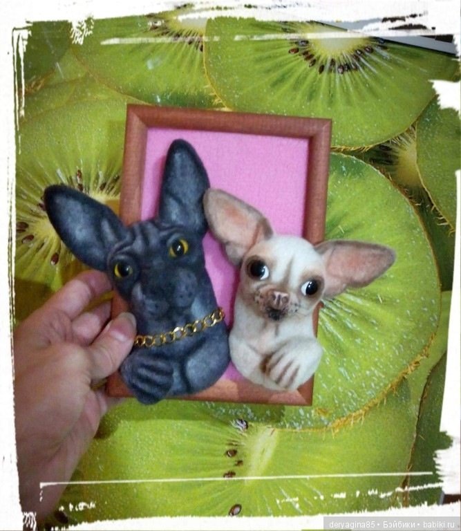 Сфинксоброшь — Валяные игрушки из шерсти: сухое валяние