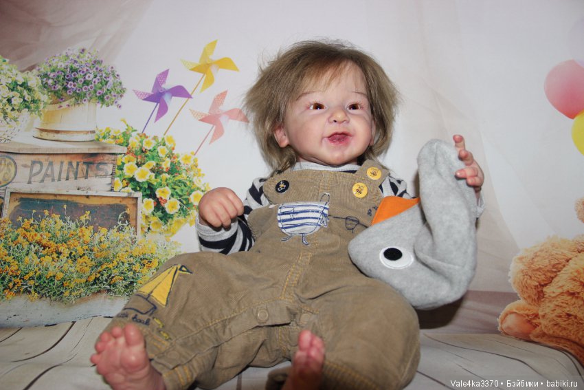 Улыбашка Феникс — Куклы Реборн (Reborn): работы мастеров