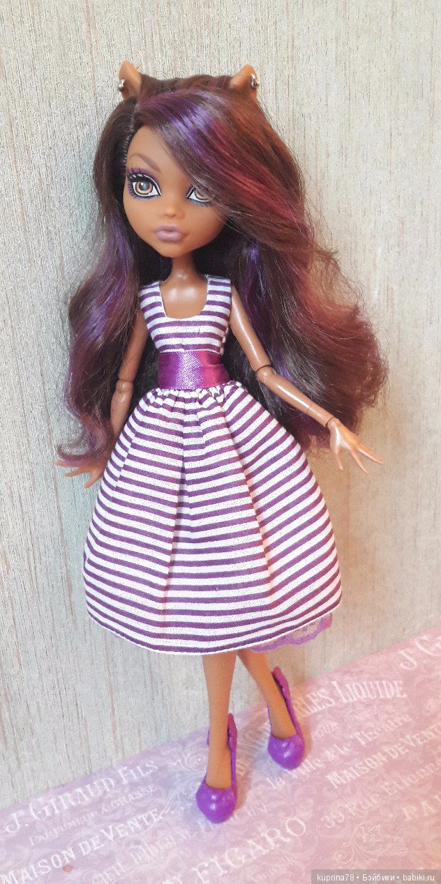 Моя новая кукложительница Клодин. Первая монстряшка в коллекции (фото 4)