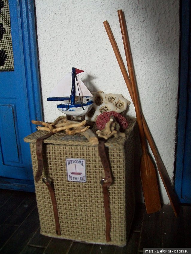 Большой греческий дом, автор миниатюры Sabs Mini Interiors