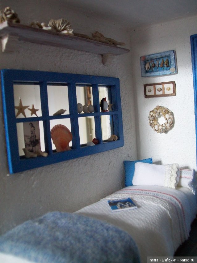 Большой греческий дом, автор миниатюры Sabs Mini Interiors