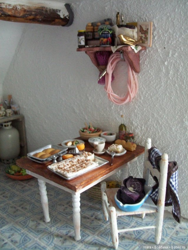 Большой греческий дом, автор миниатюры Sabs Mini Interiors (фото 4)