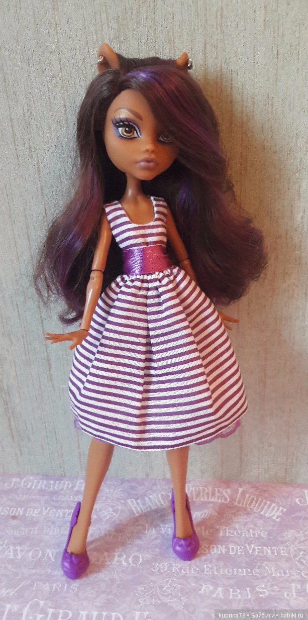 Моя новая кукложительница Клодин. Первая монстряшка в коллекции (фото 5)