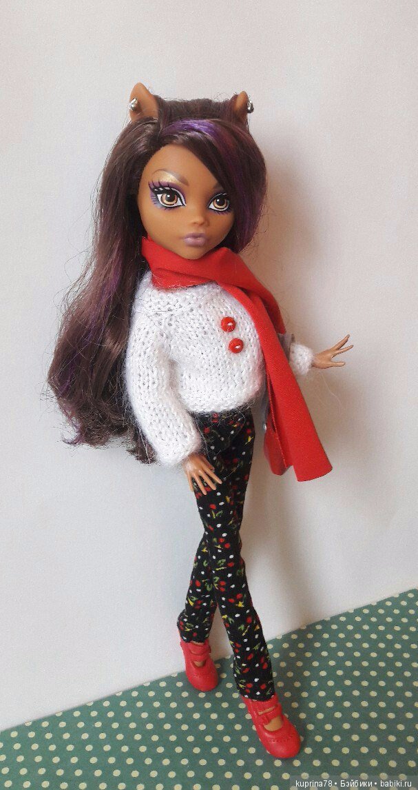 Моя новая кукложительница Клодин. Первая монстряшка в коллекции (фото 3)
