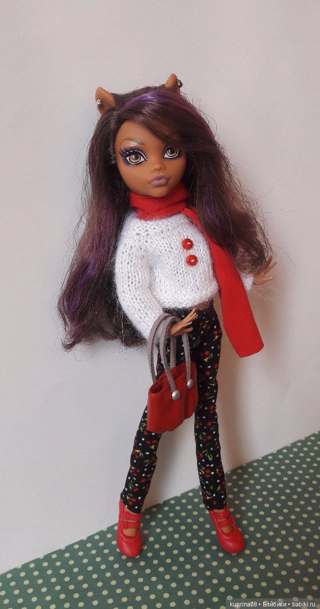 Моя новая кукложительница Клодин. Первая монстряшка в коллекции (фото 2)