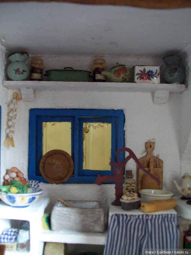 Большой греческий дом, автор миниатюры Sabs Mini Interiors (фото 5)