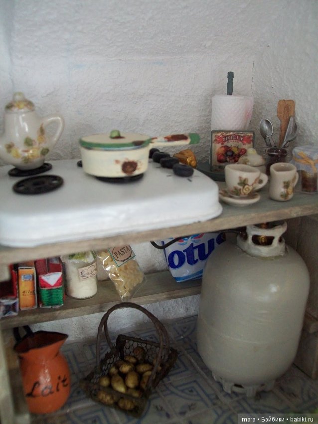 Большой греческий дом, автор миниатюры Sabs Mini Interiors (фото 6)