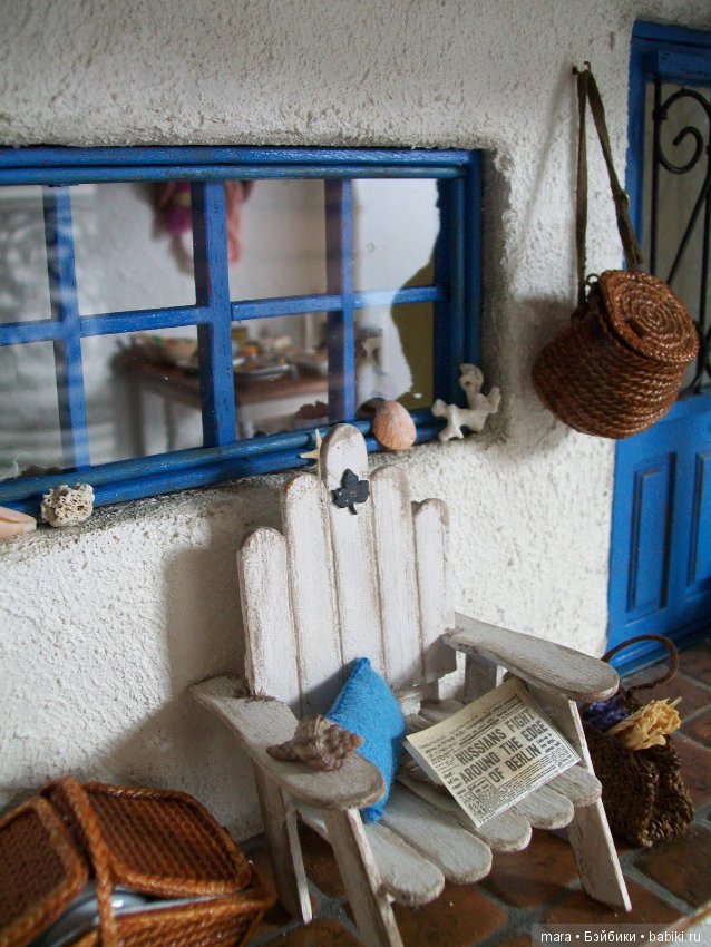 Большой греческий дом, автор миниатюры Sabs Mini Interiors (фото 7)