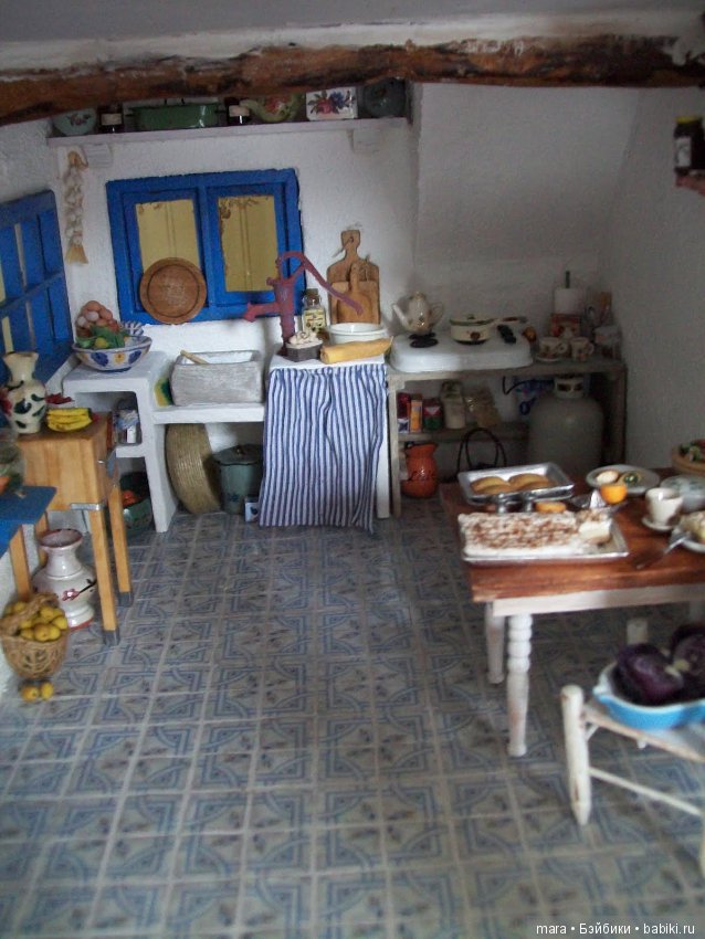 Большой греческий дом, автор миниатюры Sabs Mini Interiors (фото 2)