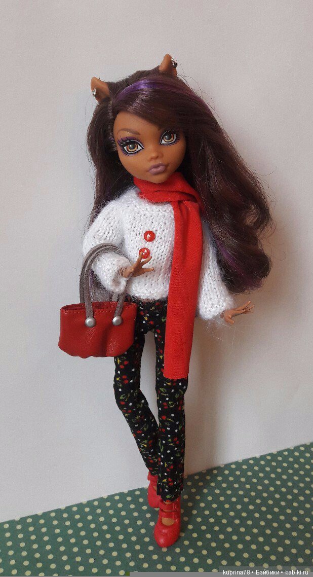 Моя новая кукложительница Клодин. Первая монстряшка в коллекции