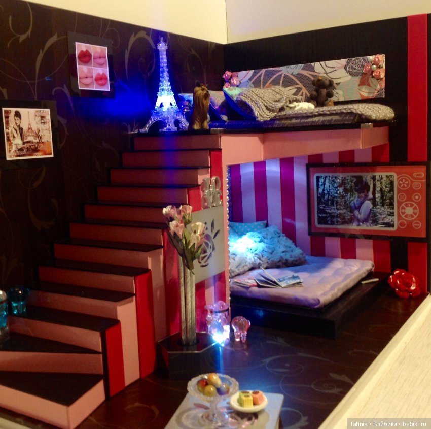 Румбокс 1:6, большой, гламурный