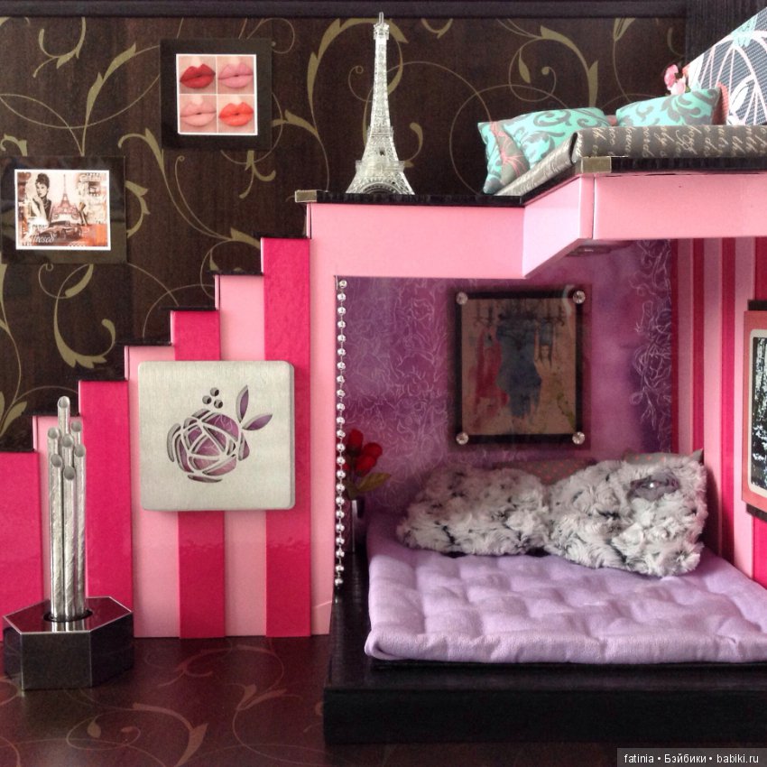 Румбокс 1:6, большой, гламурный