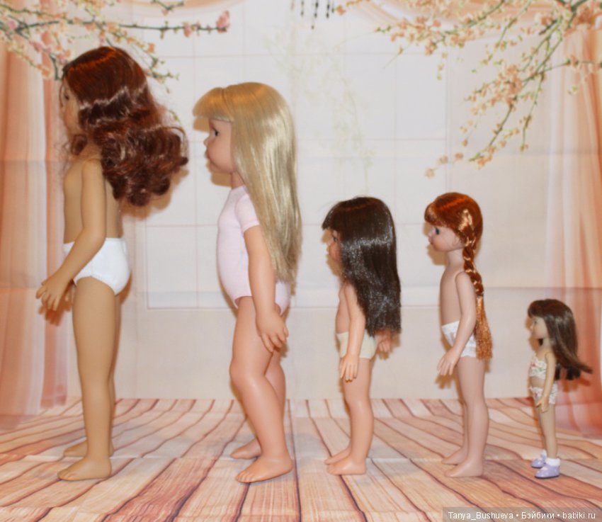 Ну-ка, куклы, стройтесь в ряд!... Обзор и сравнение кукол моей коллекции Паола Рейна, Готц, Мару, Тоннер, Хартстринг