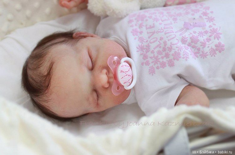Силиконовый молд малышки реборн Frankie от скульптора Joanna Kazmierczak (фото 3)