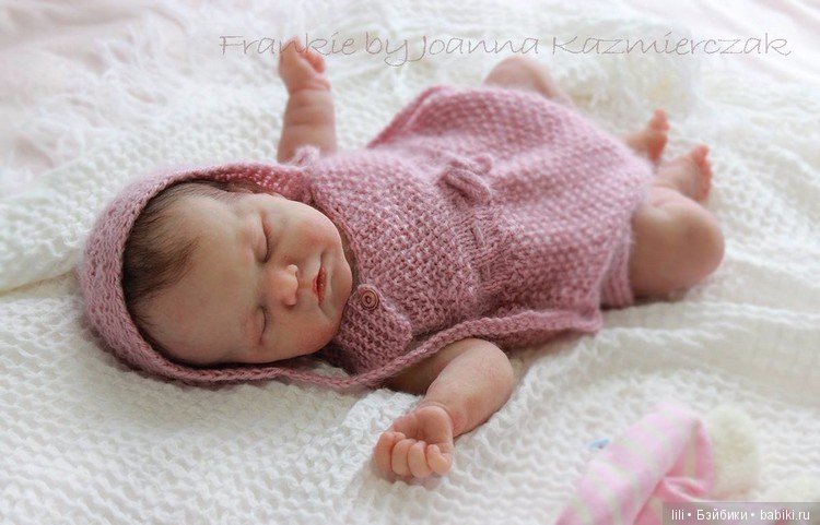 Силиконовый молд малышки реборн Frankie от скульптора Joanna Kazmierczak (фото 7)
