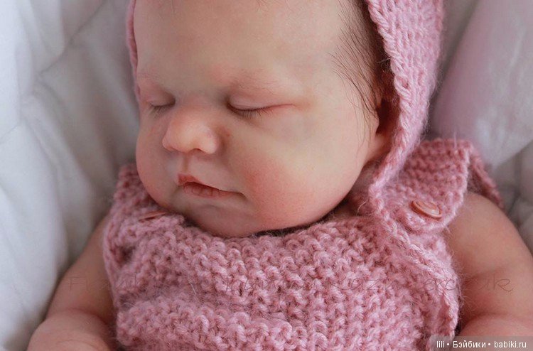 Силиконовый молд малышки реборн Frankie от скульптора Joanna Kazmierczak (фото 5)