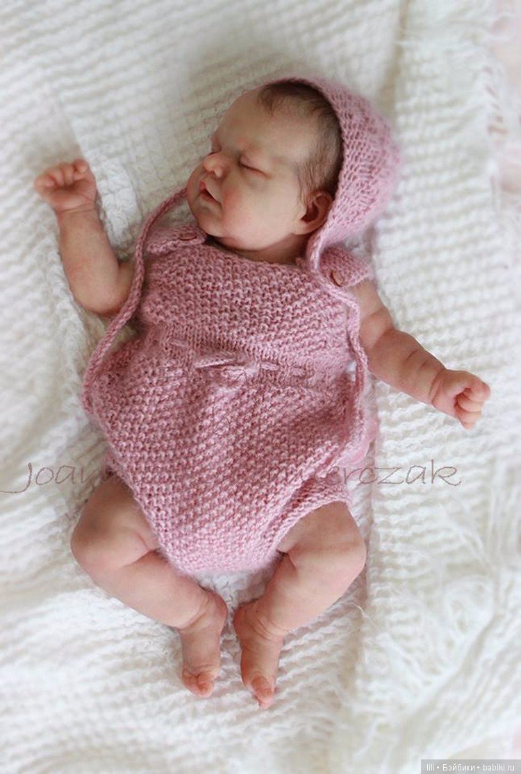 Силиконовый молд малышки реборн Frankie от скульптора Joanna Kazmierczak (фото 4)