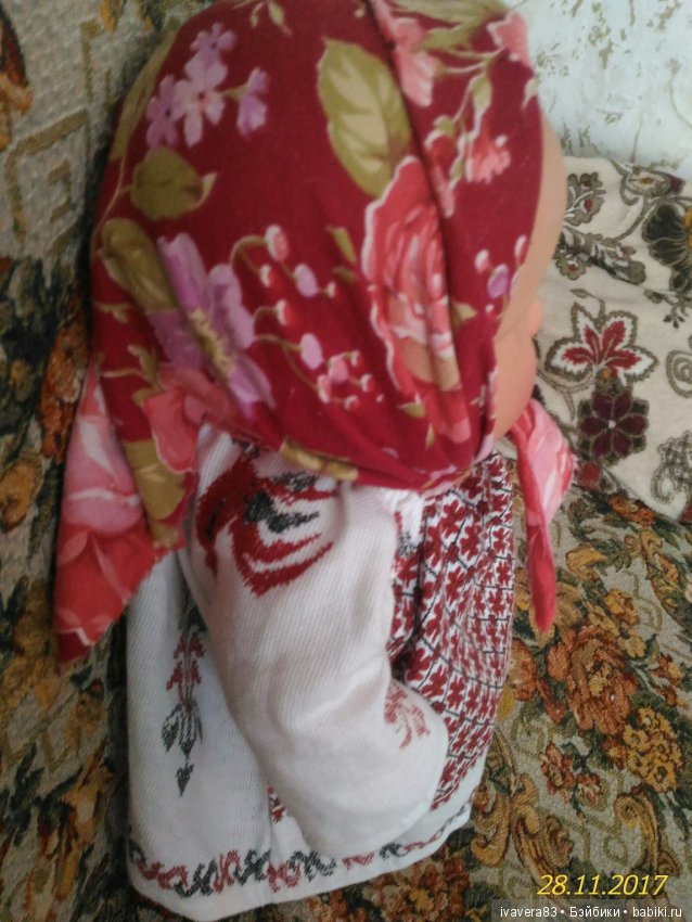 Пупс от фабрики "Огонек" в русском костюме (фото 8)