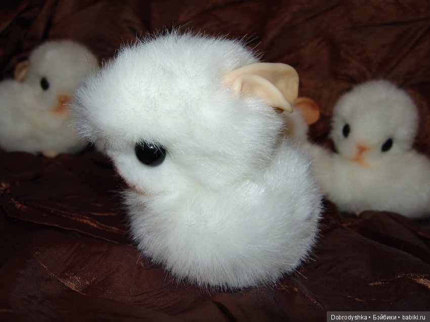 Кролики, авторские игрушки своими руками (фото 3)