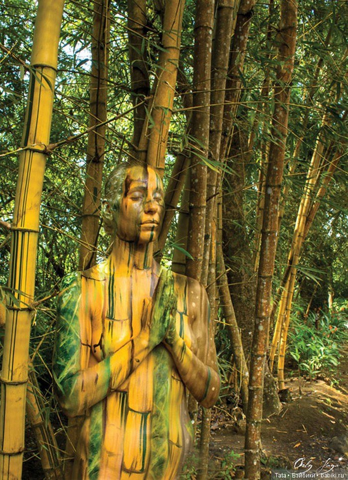 Orly Faya, роспись по телу как способ исцеления души