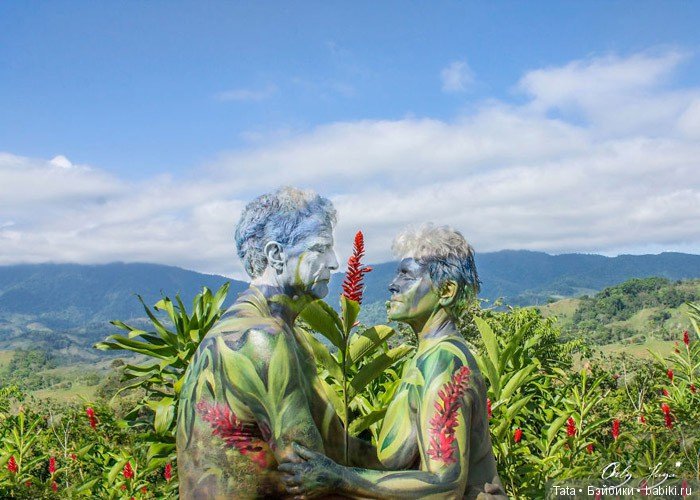 Orly Faya, роспись по телу как способ исцеления души