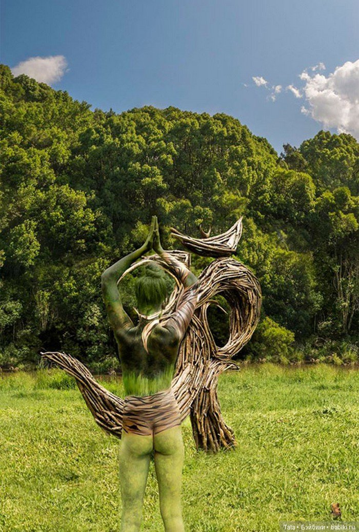 Orly Faya, роспись по телу как способ исцеления души