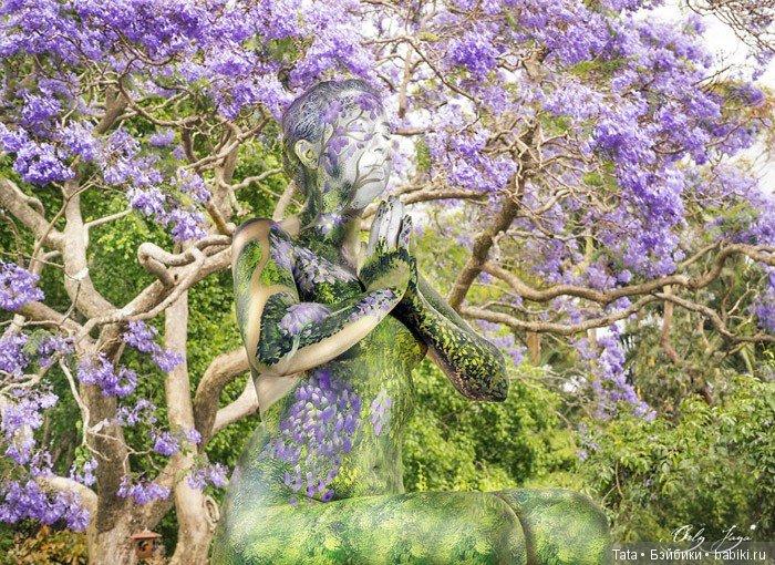 Orly Faya, роспись по телу как способ исцеления души (фото 6)