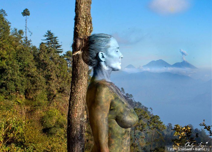 Orly Faya, роспись по телу как способ исцеления души