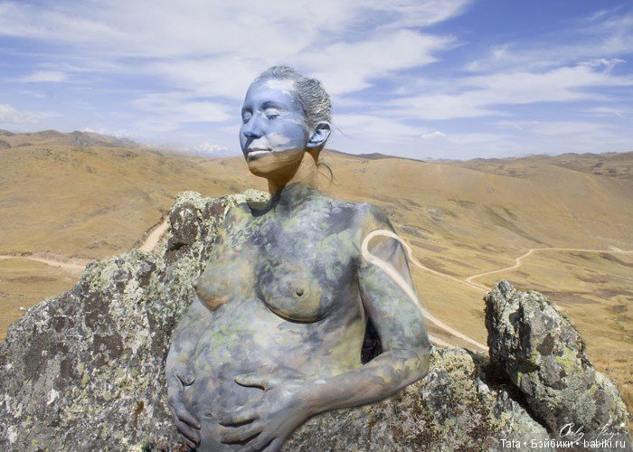 Orly Faya, роспись по телу как способ исцеления души