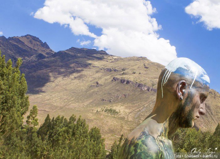 Orly Faya, роспись по телу как способ исцеления души